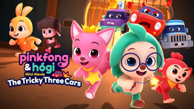 Pinkfong & Hogi Mini-Movie: The Tricky Three Cars